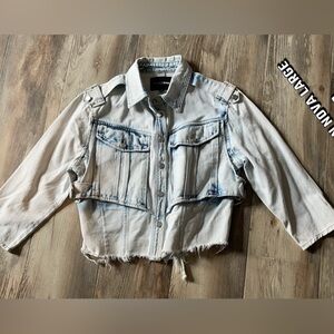 Fashion Nova cropped jacket